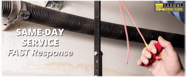 Broken Garage Door Spring Carmel